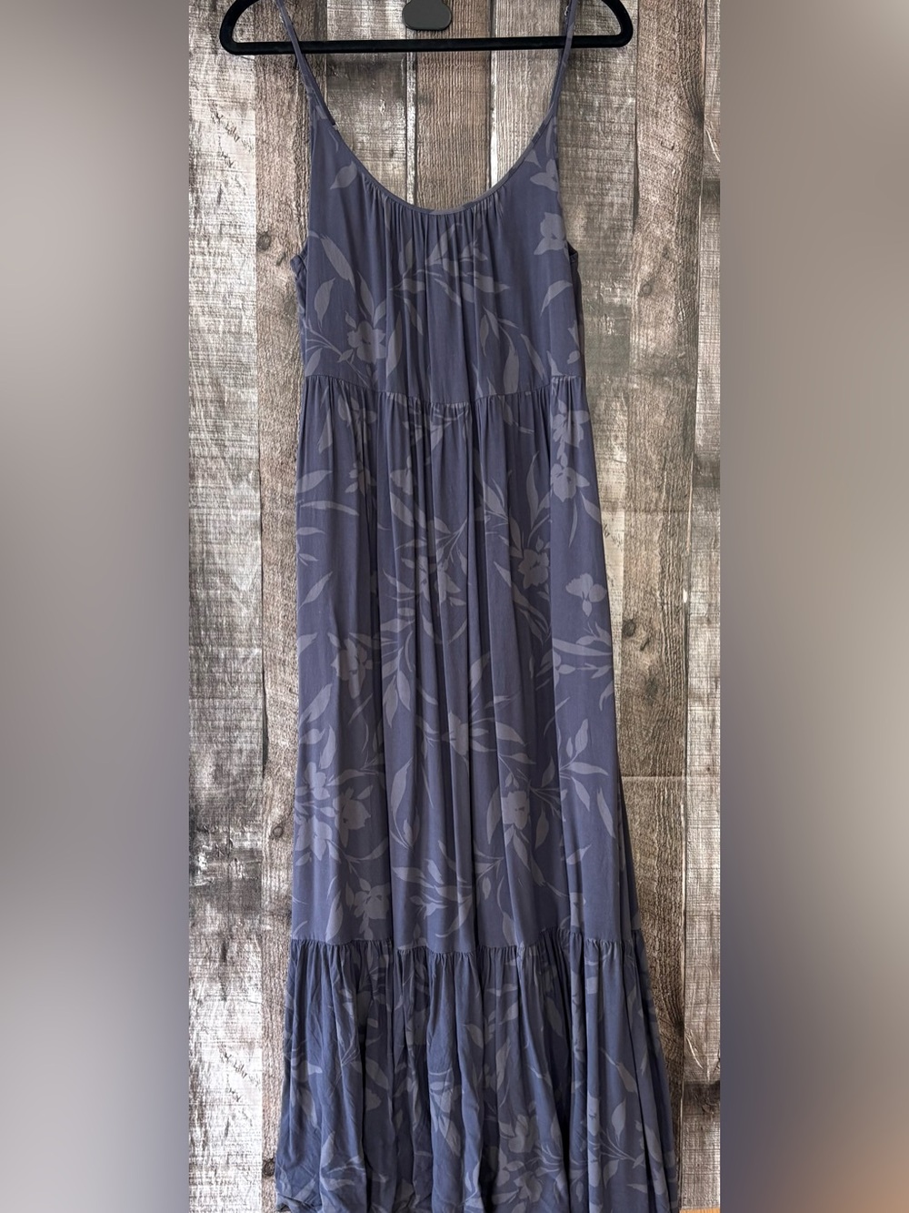 Z Supply Charcoal Scoop Neck Sleeveless Dress-S - Picture 4 of 13